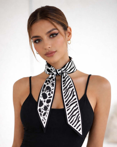 Elodie Silky Skinny Scarf Tie