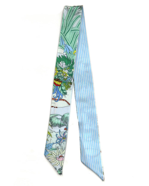 Elodie Silky Skinny Scarf Tie