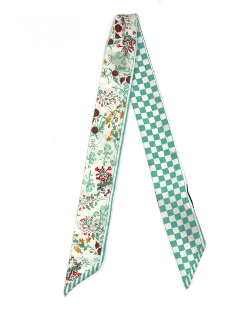 Elodie Silky Skinny Scarf Tie