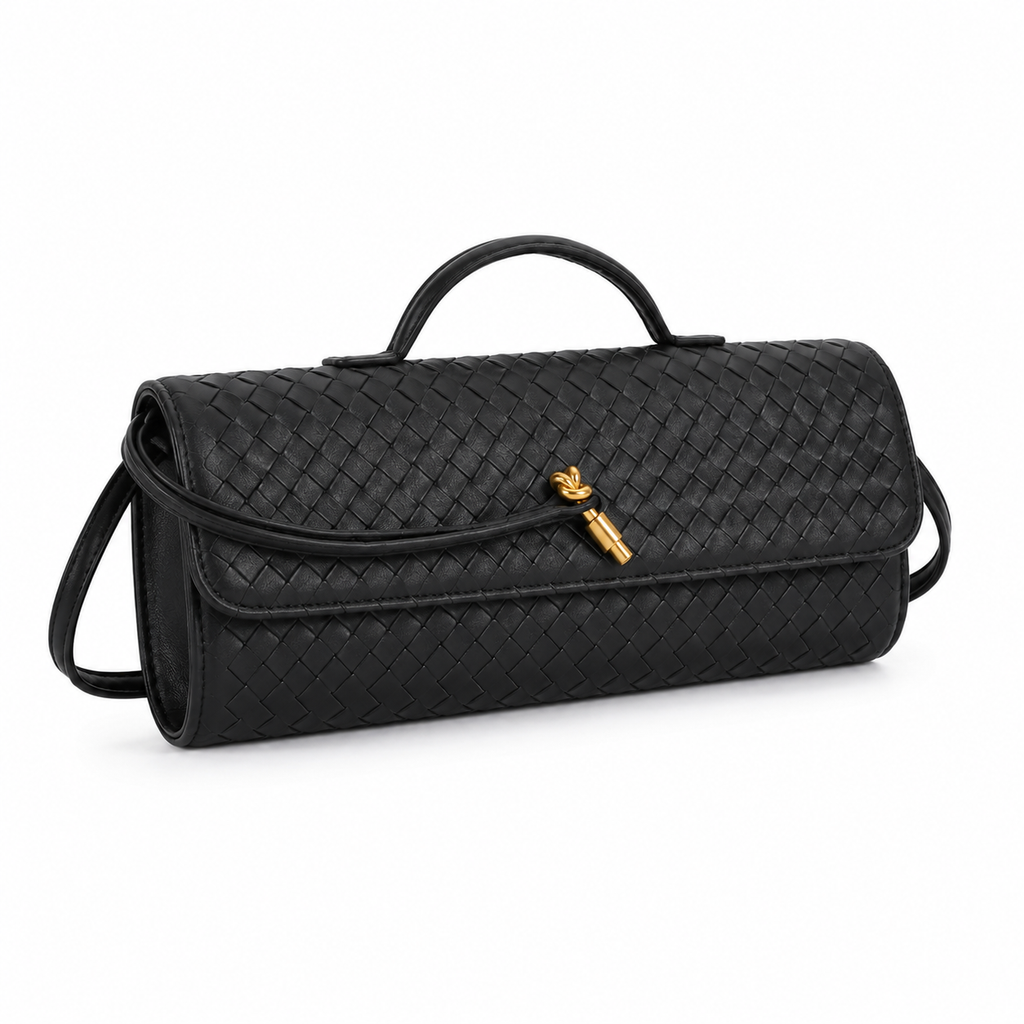 Sienna Woven Shoulder Bag