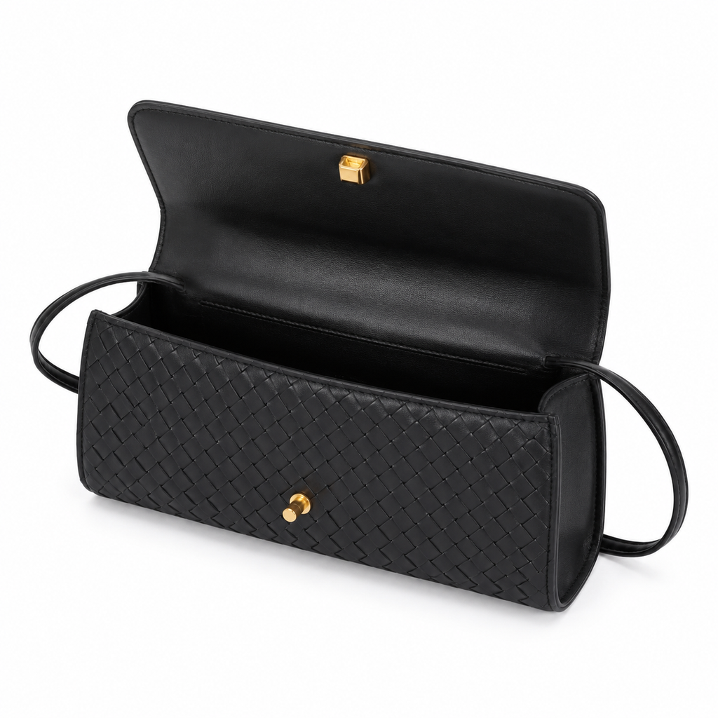 Sienna Woven Shoulder Bag