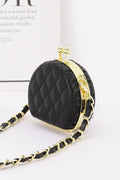 Ashley Quilted Purse Compact Mirror