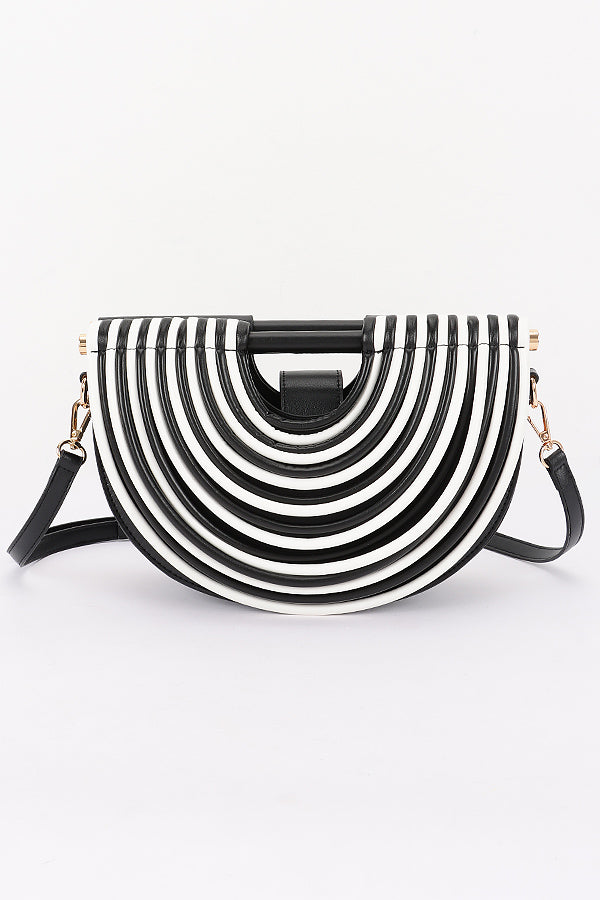 Lucia Sculptural Shoulder Bag