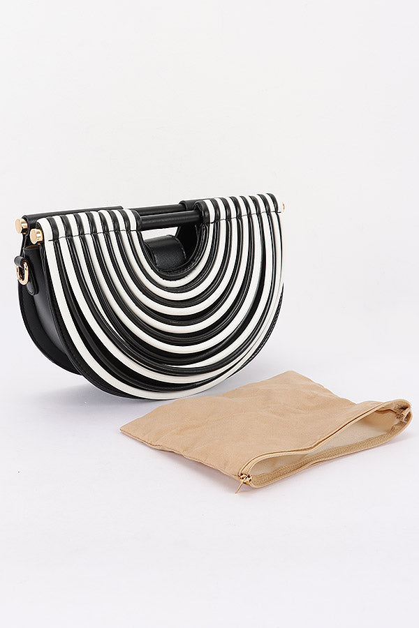 Lucia Sculptural Shoulder Bag
