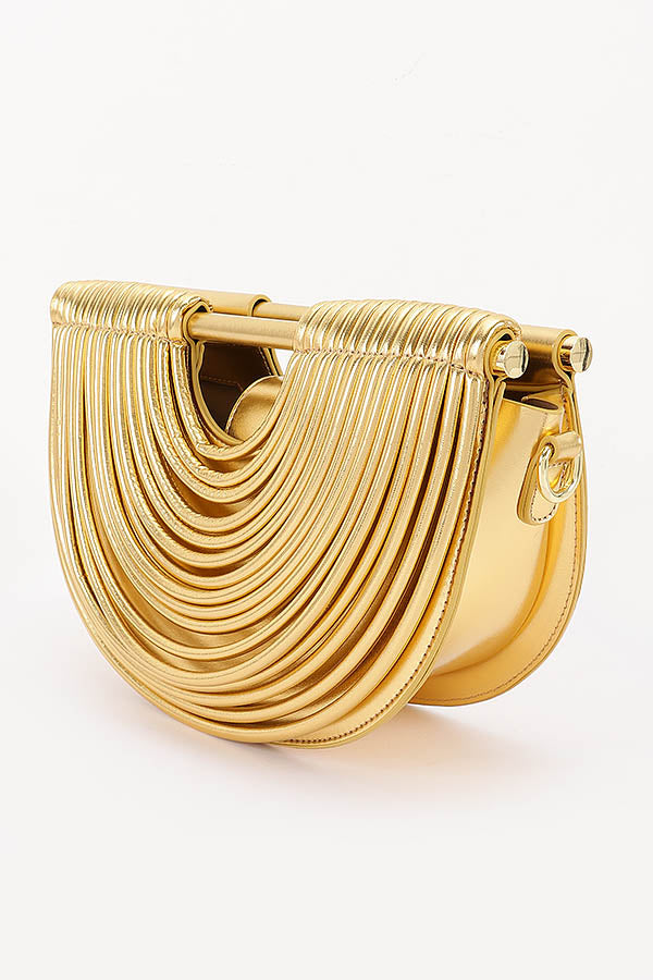 Lucia Sculptural Shoulder Bag