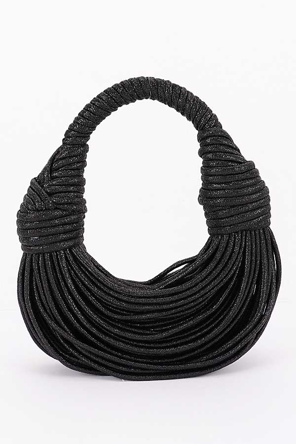 Nova Metallic Noodle Hobo Bag