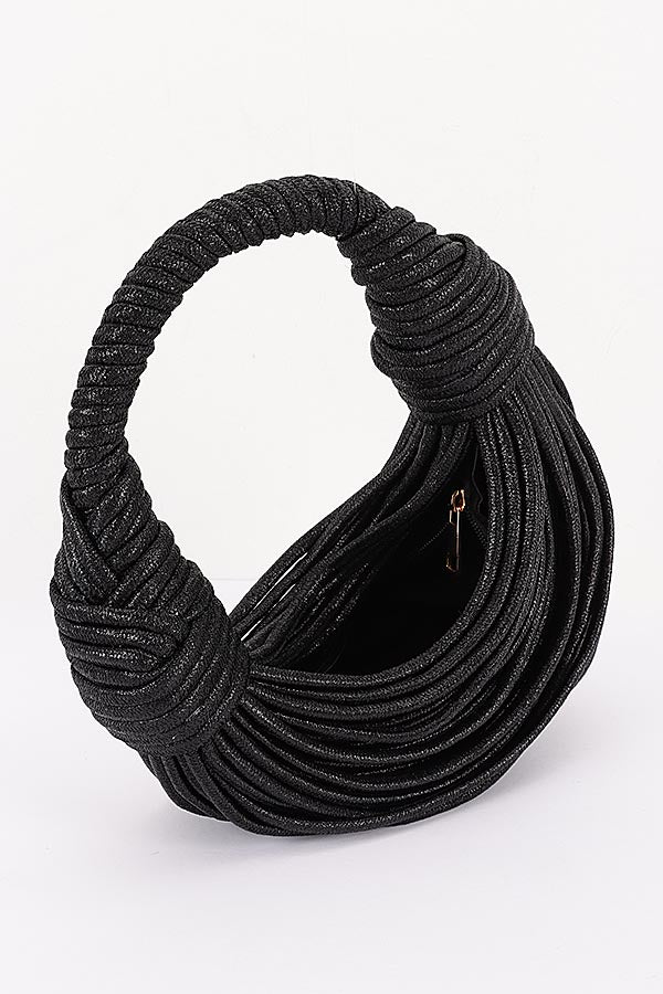 Nova Metallic Noodle Hobo Bag