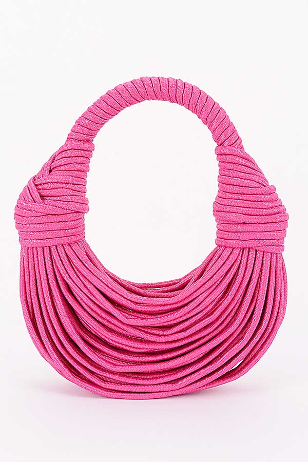 Nova Metallic Noodle Hobo Bag