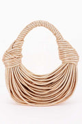 Nova Metallic Noodle Hobo Bag