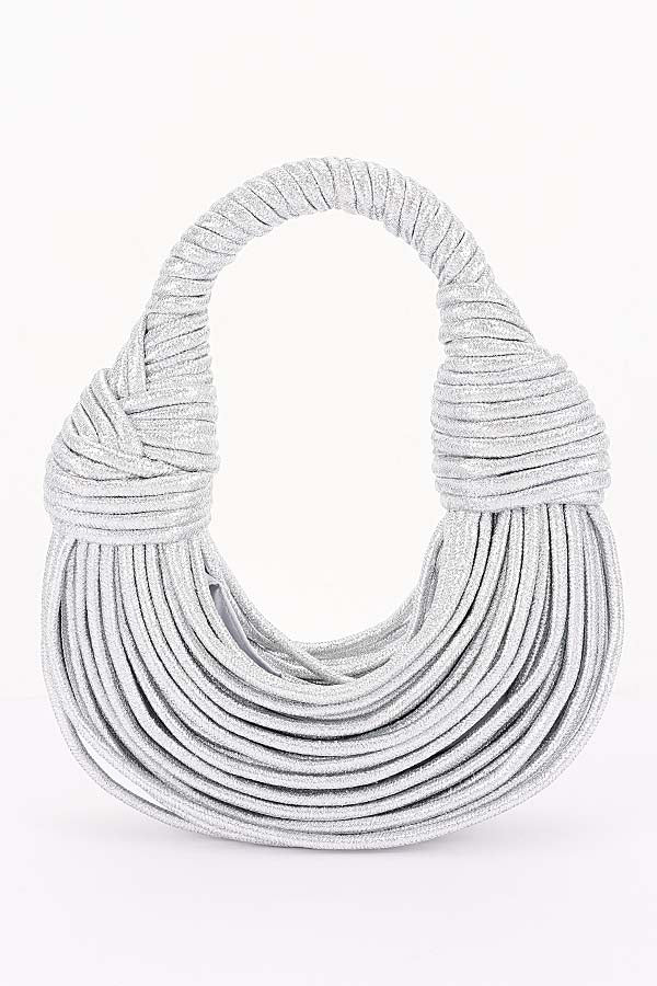Nova Metallic Noodle Hobo Bag