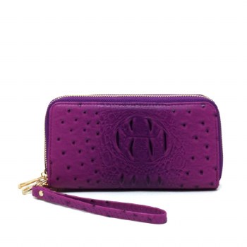 Sloane Double-Zip Wristlet Wallet